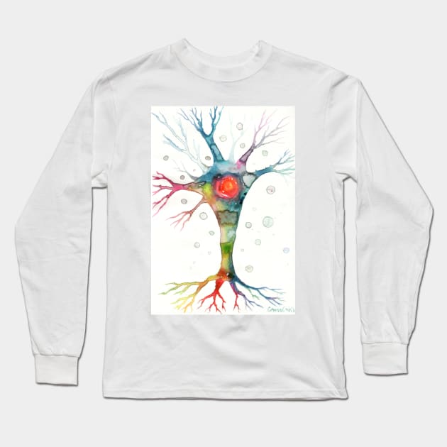 Neuron Long Sleeve T-Shirt by CORinAZONe